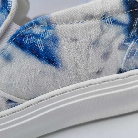 New Authentic Louis Vuitton Trocadero Slip-On Sneaker - Picture 6 of 12